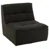 Image de Fauteuil pivotant cosy 97cm noir
