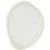 Image de Miroir mural design moderna 60cm blanc 50800