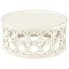 Image de Table Basse Sculptée Charity 78cm Blanc