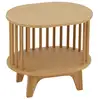 Image de Table de chevet en bambou live 46cm naturel
