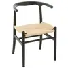 Image de Chaise en bois toon 76cm noir