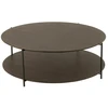 Image de Table Basse Design "rodolfo" 113cm Marron Foncé