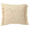 Image de Coussin déco à franges breeze 50x50cm crème 51279