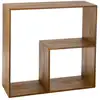 Image de Étagère murale en bois cub 106cm marron