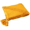 Image de Plaid Tufté "efren" 130x180cm Ocre