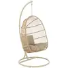 Image de Fauteuil Suspendu Design Corde "egga" 203cm Beige
