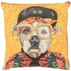 Image de Coussin Déco Chien "popart" 50x50cm Multicolore