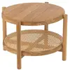 Image de Table basse en teck luann 68cm naturel