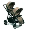 Image de Baninni Luiz XL Poussette Double Taupe   Solution Innovante avec Sièges Convertibles Extra Spacieux de la Naissance à 22 kg
