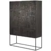 Image de ETHNICRAFT buffet TABWA H 180 cm (Noir - Teak)