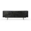 Image de ETHNICRAFT buffet GRAPHIC avec 4 portes (Noir - Teak)
