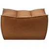 Image de ETHNICRAFT pouf ottomane N701 (Cuir vieilli - cuir)