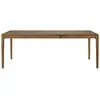 Image de ETHNICRAFT table extensible à rallonge BOK (140/220 x 90 x 76 cm - Teak)