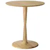Image de ETHNICRAFT table ronde TORSION (Ø 70 cm, naturel - chêne)