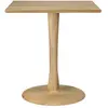 Image de ETHNICRAFT table carré TORSION (Naturel - chêne)