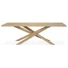 Image de ETHNICRAFT table rectangulaire MIKADO (280 cm - chêne)