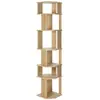 Image de ETHNICRAFT bibliothèque verticale STAIRS (chêne naturel - bois massif)