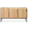 Image de ETHNICRAFT buffet STAIRS avec 3 portes (Naturel - chêne)