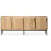 Image de ETHNICRAFT buffet STAIRS avec 4 portes (Naturel - chêne)