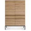 Image de ETHNICRAFT buffet LIGNA (Naturel - chêne)