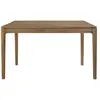 Image de ETHNICRAFT table rectangulaire BOK (140 x 80 x 76 cm - Teak)