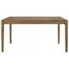 Image de ETHNICRAFT table rectangulaire BOK (160 x 80 x 76 cm - Teak)