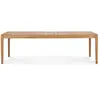 Image de ETHNICRAFT table rectangulaire pour l'extérieur BOK (250 x 100 x 76 cm - Teak)