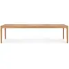 Image de ETHNICRAFT table rectangulaire pour l'extérieur BOK (300 x 110 x 76 cm - Teak)