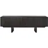 Image de ETHNICRAFT meuble TV MOSAIC 162 cm (Noir - Teck et métal)