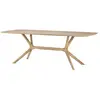 Image de ETHNICRAFT table rectangulaire X (224 cm - chêne)