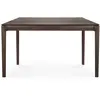 Image de ETHNICRAFT table rectangulaire BOK (140 x 80 x 76 cm - Chêne brun)
