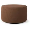 Image de ETHNICRAFT pouf BARROW 60 x 60 x H 35 cm (Copper - Tissu)