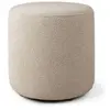 Image de ETHNICRAFT pouf BARROW 40 x 40 x H 40 cm (Off white - Tissu)