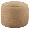 Image de ETHNICRAFT pouf d'éxterieur DONUT Ø 50cm (Marsala - Tissu)