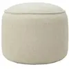 Image de ETHNICRAFT pouf d'éxterieur DONUT Ø 50cm (Naturel - Tissu)