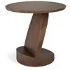 Image de ETHNICRAFT table basse OBLIC (Teck peint marron - bois massif)