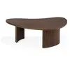 Image de ETHNICRAFT table basse BOOMERANG 90 cm (Teck marron - bois massif)