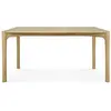 Image de ETHNICRAFT table rectangulaire PI (160 x 80 x 76 cm - chêne naturel)