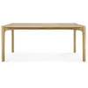 Image de ETHNICRAFT table rectangulaire PI (180 x 90 x 76 cm - chêne naturel)