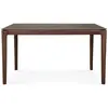 Image de ETHNICRAFT table rectangulaire BOK (140 x 80 x 76 cm - Teak Marron)