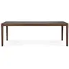 Image de ETHNICRAFT table rectangulaire BOK (220 x 95 x 76 cm - Teak Marron)