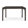 Image de ETHNICRAFT table rectangulaire PI (140 x 80 x 76 cm - Teck verni brun foncé)