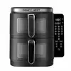 Image de Friteuse à air chaud air fryer double panier verticale avec fenêtre 11l 2800w comfy nest cn06184