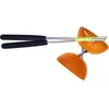 Image de diabolo 105 caoutchouc aluminium 12 x 10 5 cm orange