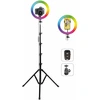 Image de Trépied Photo Vidéo Movin Photo Pack Vlogger Rgb Xl 26 Cm 132 Leds 180 Cm Noir Aluminium