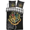 Image de Parure de Lit Enfant - Harry Potter Black - Polyester - Lavable en machine - 140x200 cm