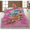 Image de Pat Patrouille Rose Parure de Lit Enfant Imprimée Réversible 100% Coton Housse de Couette 140x200 cm Taie d’Oreiller 65x65 cm