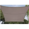 Image de Voile dombrage carrée - PROVENCE OUTILLAGE - 5 x 5 m - Tissu aéré hydrofuge - Protection anti-UV