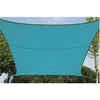 Image de Voile Solaire - Carré - 3.6 X 3.6 M - Bleu - PEREL - Protection anti-UV