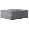 Image de Perel Garden OCLS-M Housse de Protection pour Salon de Jardin Noir Taille M 240 x 180 x 75 cm
